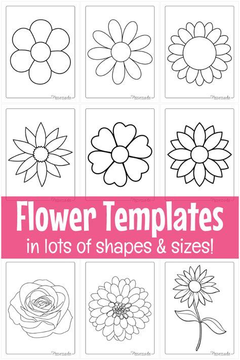 Flower Free Template
