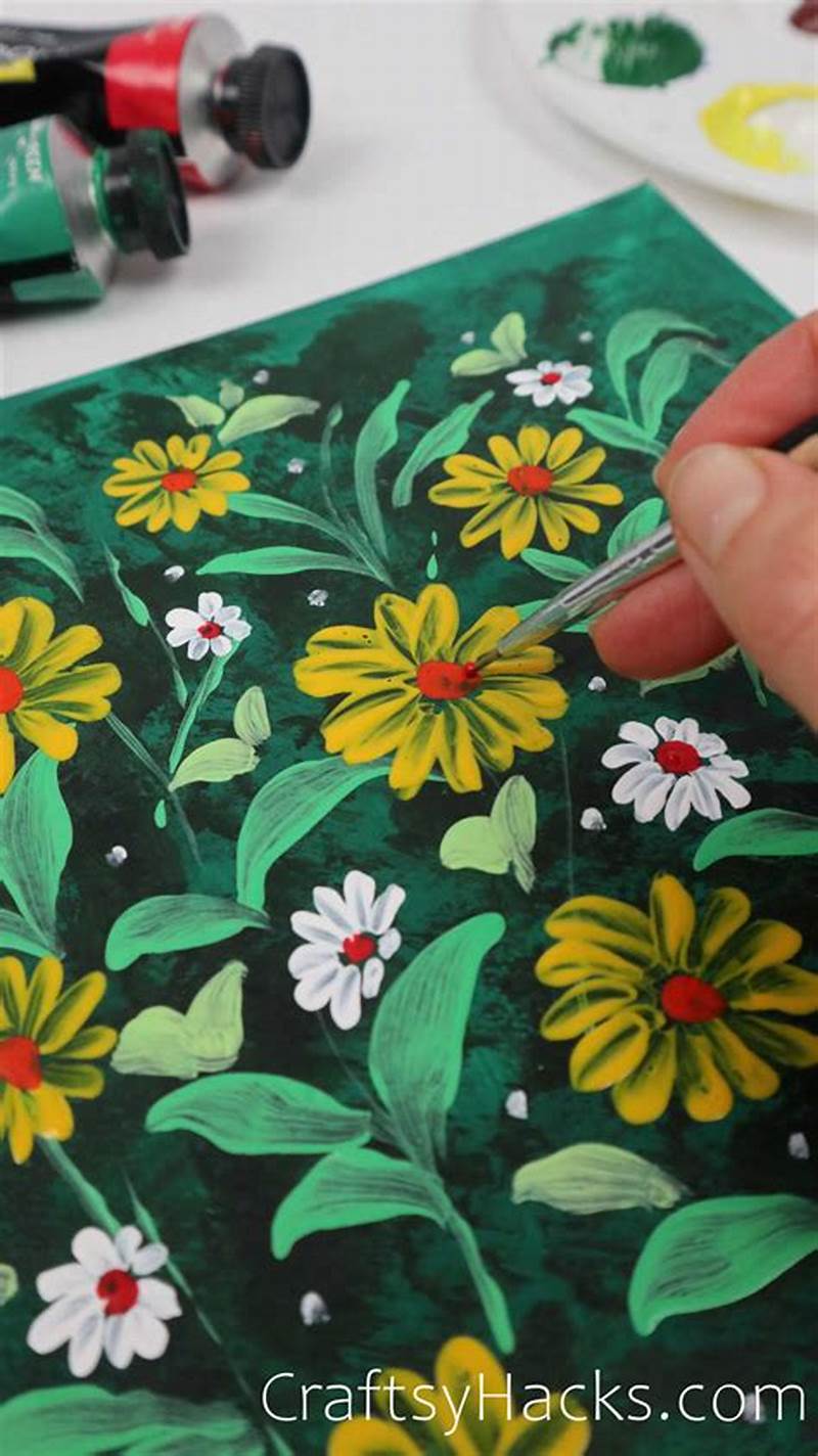 Flower Pattern Painting