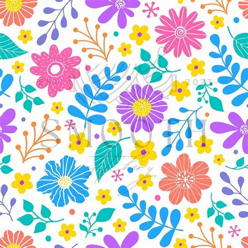 Flower Pattern Patch