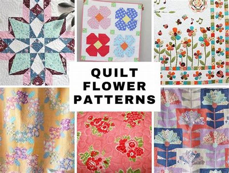 Flower Quilt Block Pattern