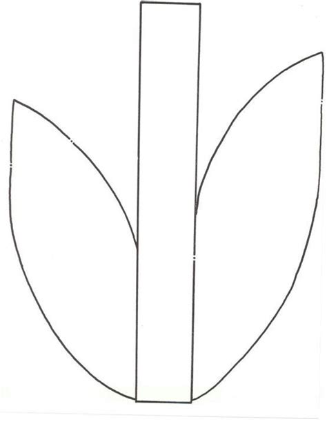 Flower Stem Template