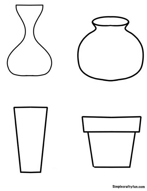 Flower Vase Template