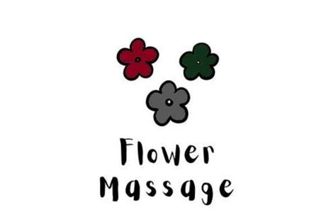Flower massage therapist