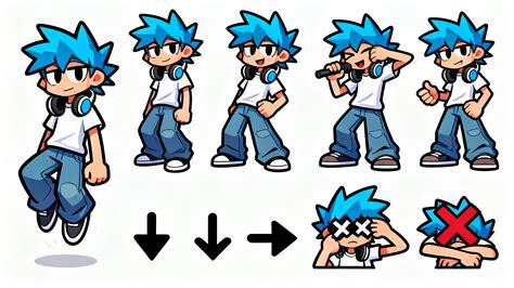 Fnf Spritesheet Template
