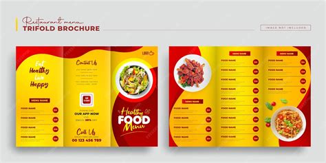 Foldable Menu Template