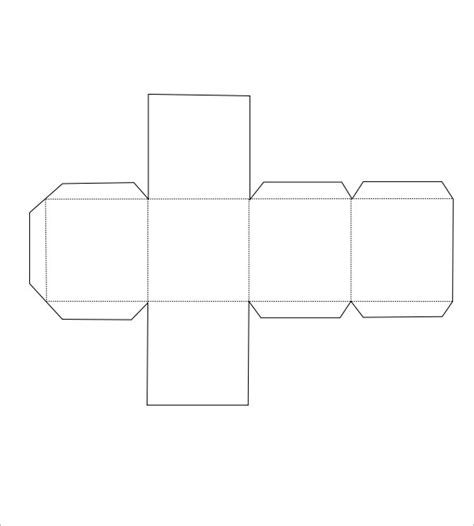 Foldable Paper Box Template