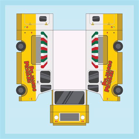 Foldable Paper Car Template