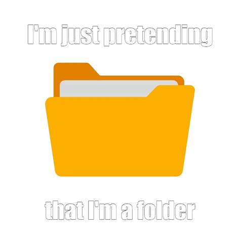 Folder Meme Template