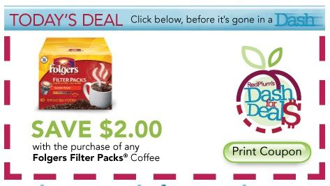 Folgers Coffee Coupons Printable