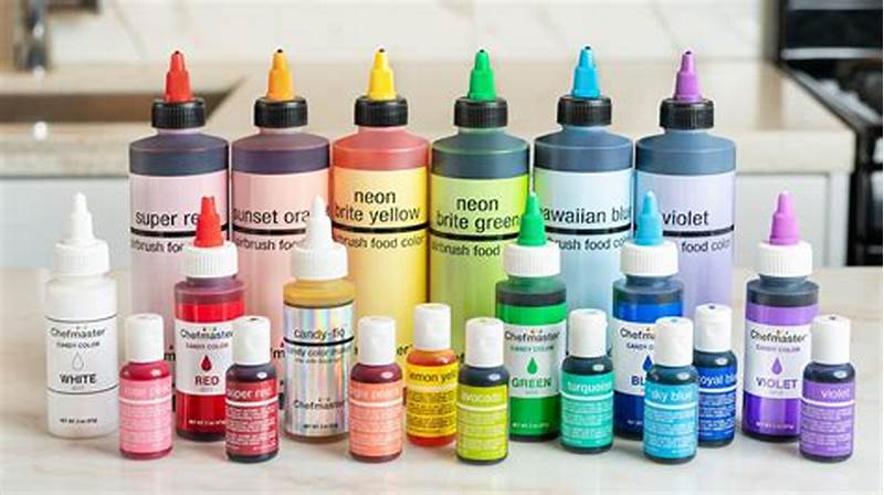 Food Coloring Examples