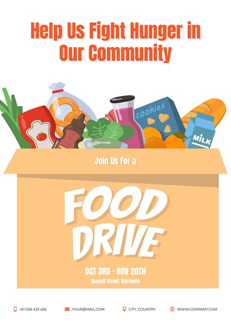 Food Drive Template