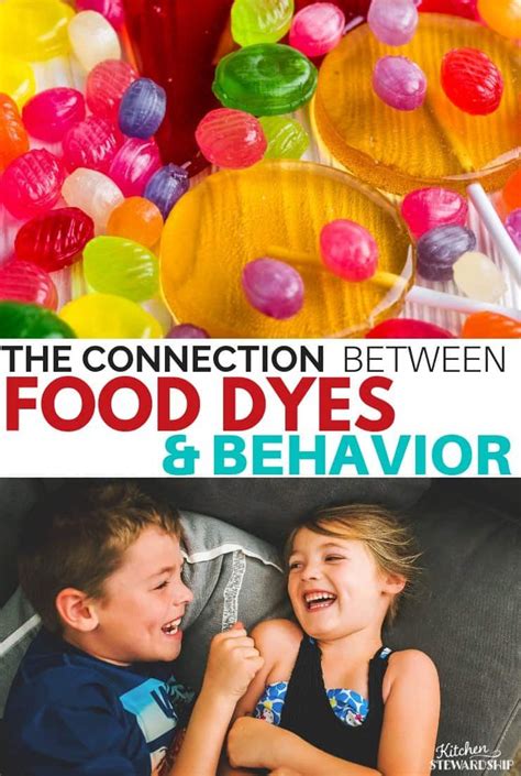 Food Dyes And Behavior Chart