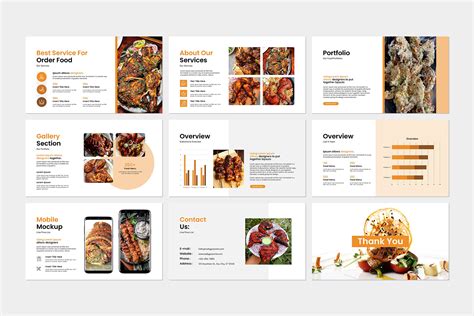 Food Presentation Template