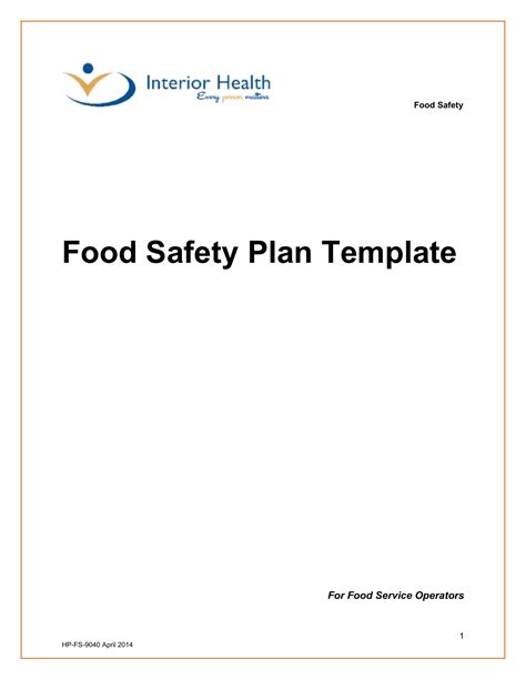 Food-Safety-Plan-Template
