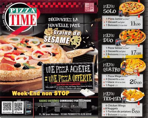 Food Time à Pierrefitte-sur-Seine