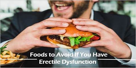 Foods to Avoid for Erectile Dysfunction: A Comprehensive Guide