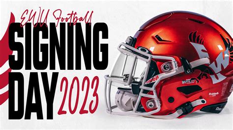 Football - Wednesday, December 3 - Signing Day