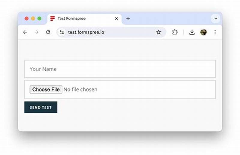 Form File Upload Html