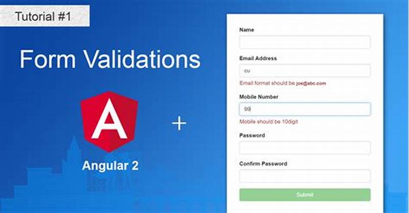 Form Validation In Angular