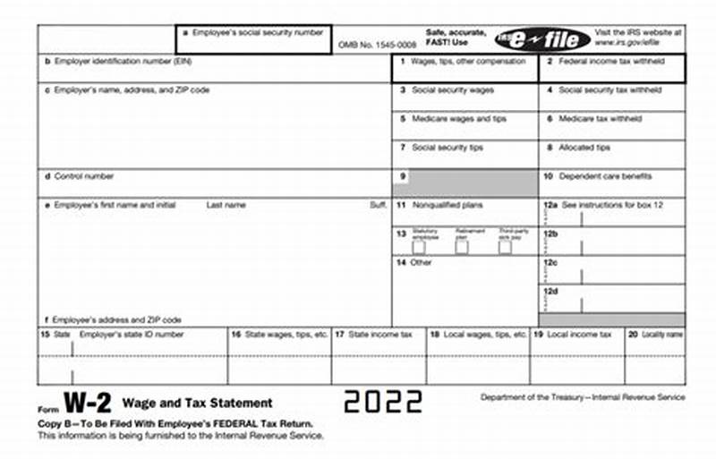 Form W-2 Example