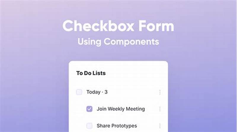 Form With Checkbox
