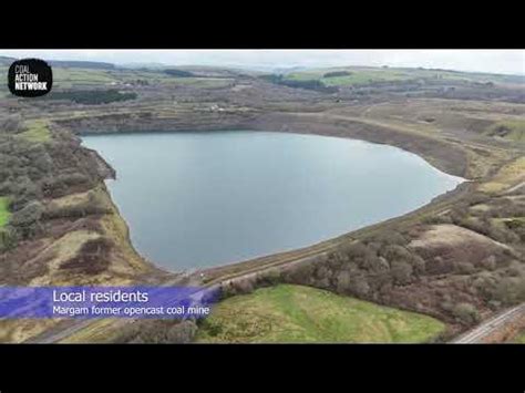 Former Margam opencast coal mine