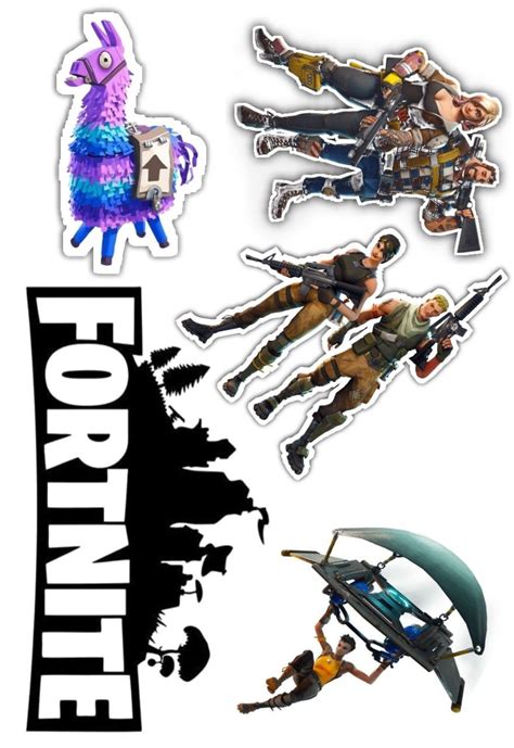 Fortnite Cake Topper Free Printable