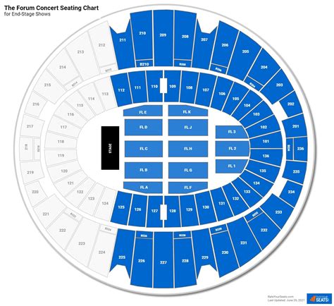 Forum Detailed Seating Chart