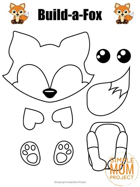 Fox Printable Template