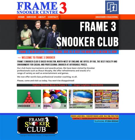 Frame 3 Snooker Club