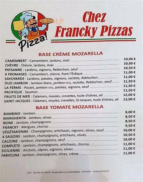 Francky Pizza à Lessay