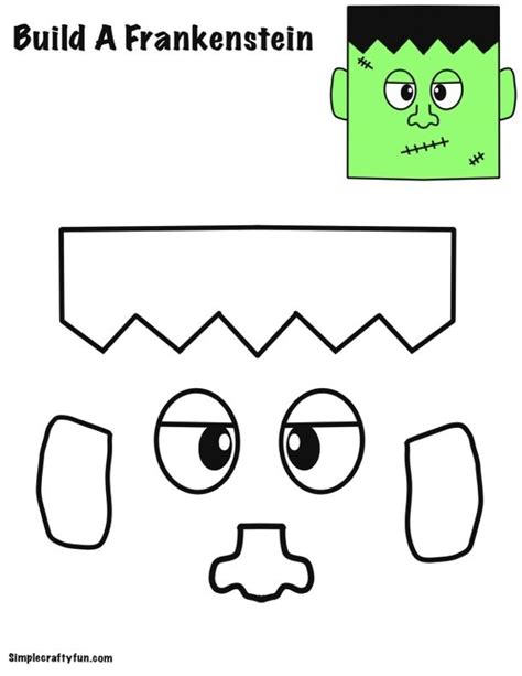 Frankenstein Face Template