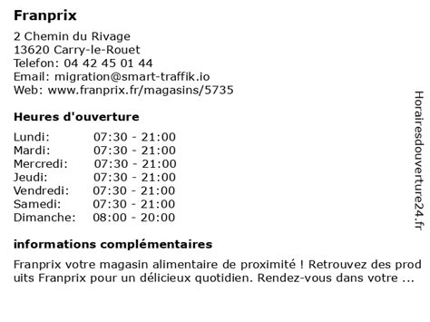 Franprix à Carry-le-Rouet