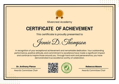 Free Award Templates