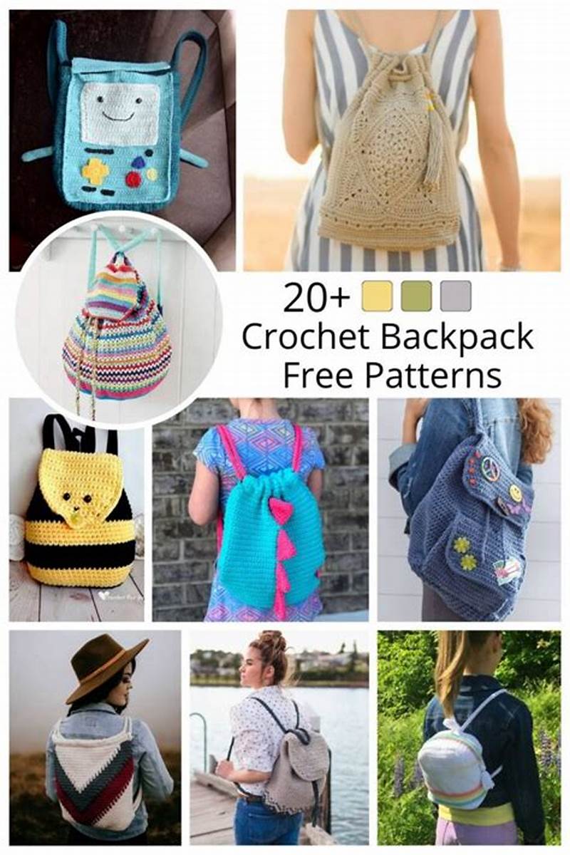 Free Backpack Crochet Pattern