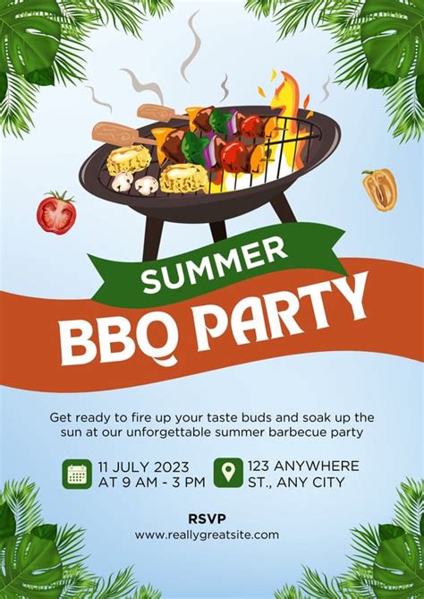 Free Barbeque Flyer Templates