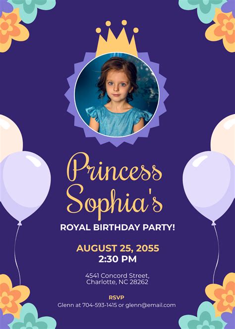 Free Birthday Invitation Templates Download