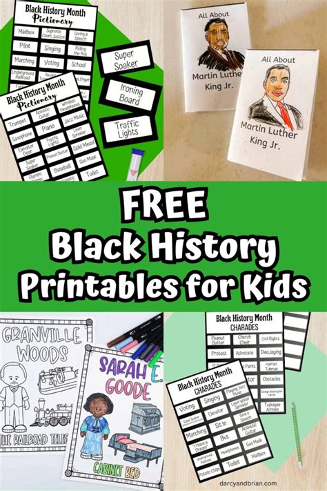 Free Black History Printables