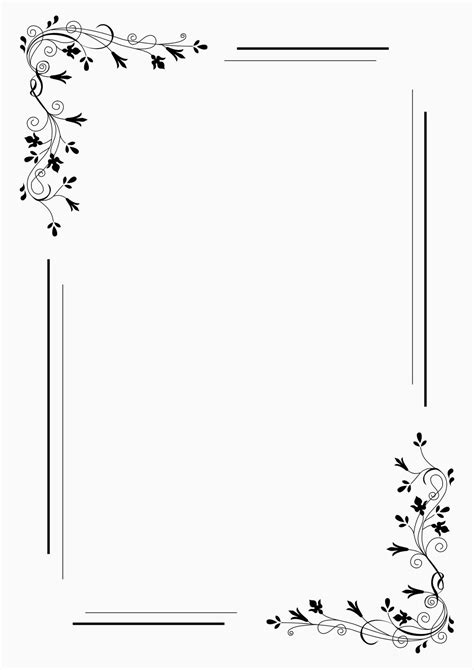 Free Border Templates