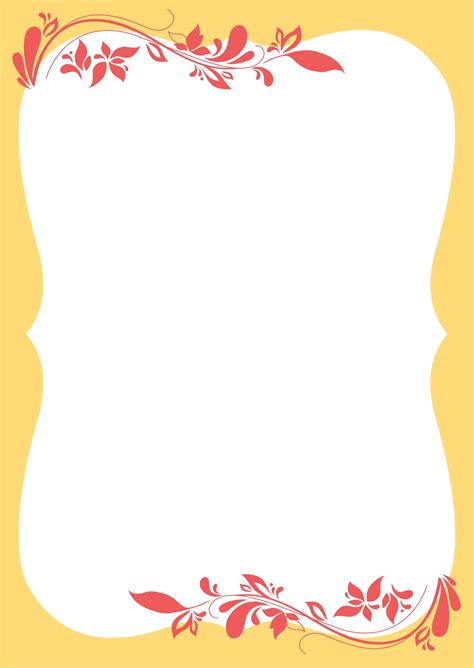Free Border Templates Word