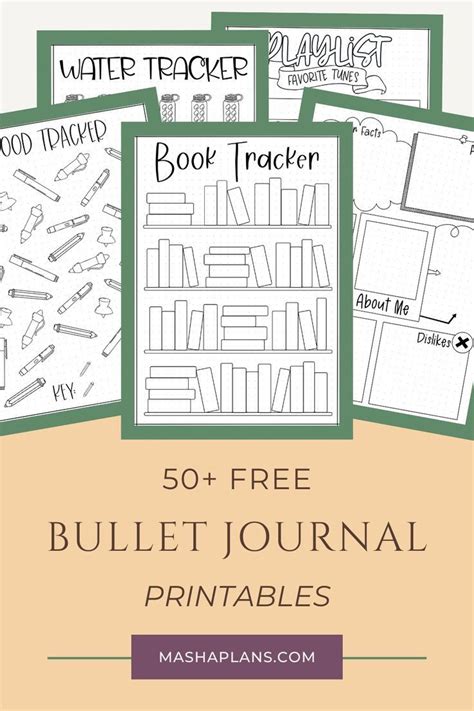 Free Bullet Journal Templates