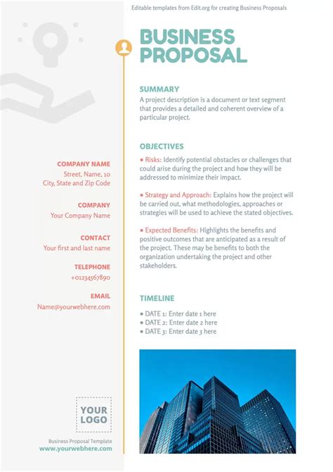 Free Business Proposal Templates