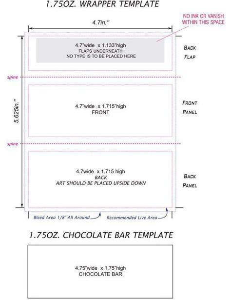 Free Candy Bar Wrapper Template For Baby Shower