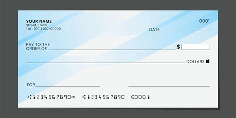 Free Cheque Template