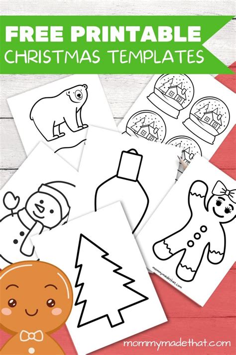 Free Christmas Templates To Print