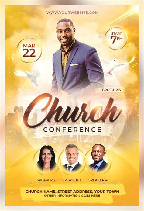 Free Church Flyer Templates Download