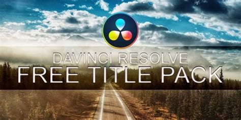 Free Davinci Resolve Templates Download