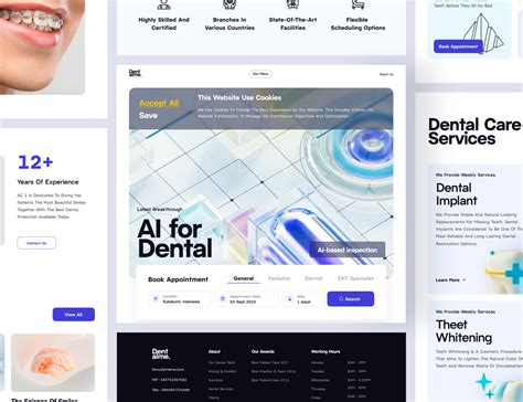 Free Dentist Web Template