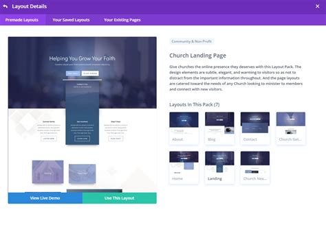 Free Divi Templates