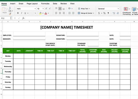 Free-Excel-Timesheet-Template
